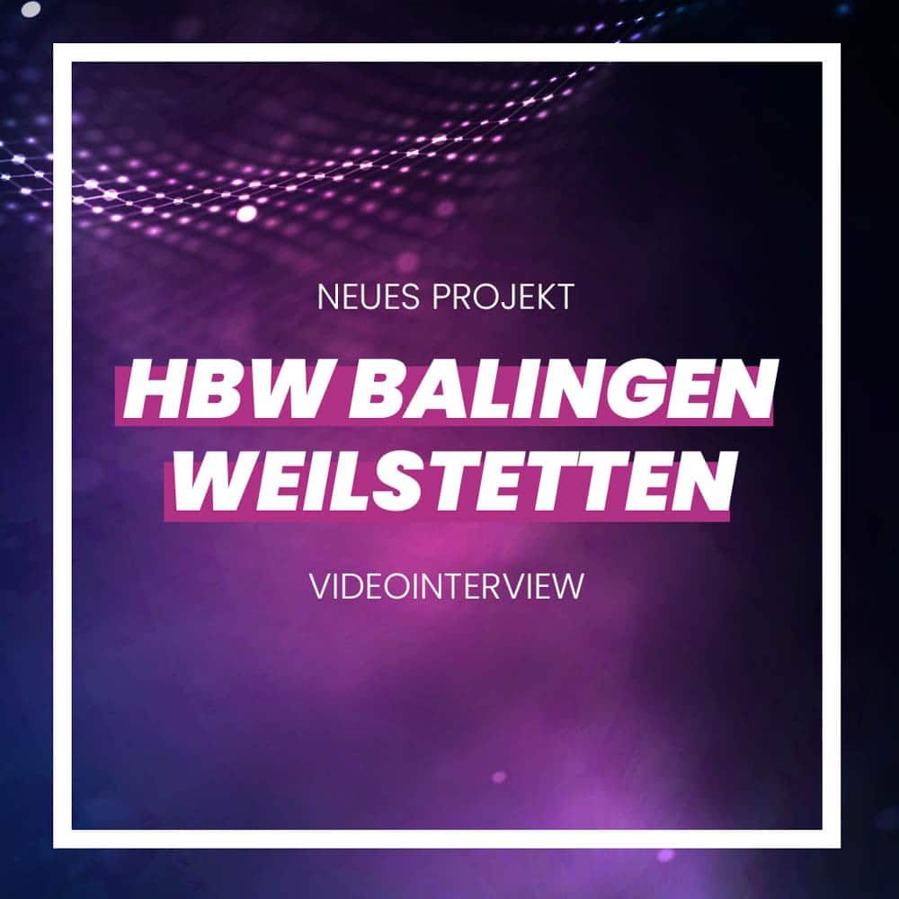 Videointerview für den HBW Balingen-Weilstetten – Der Galliertalk